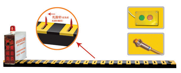 开封鼓楼区V3嵌入式闯岗自动扎胎器/阻车器